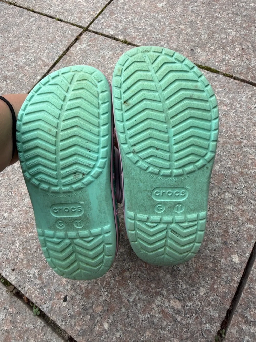 CROCS mint green